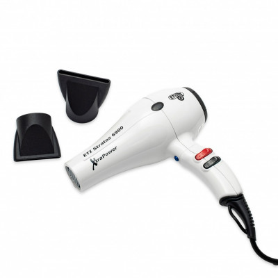 Фен ETI Stratos 6900 Xtrapower 2500 ватт, белый