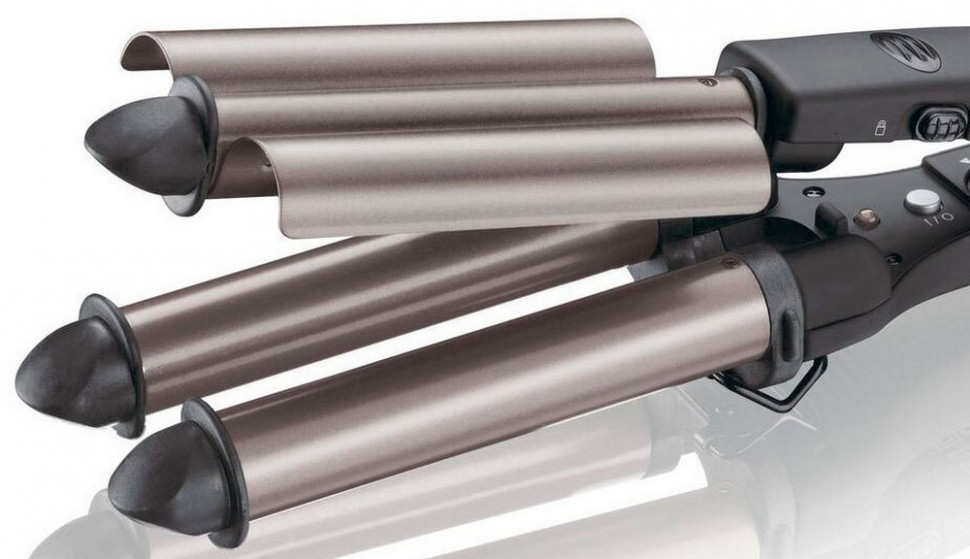 Тройная плойка для волос Babyliss Pro (22, 19, 22 мм)