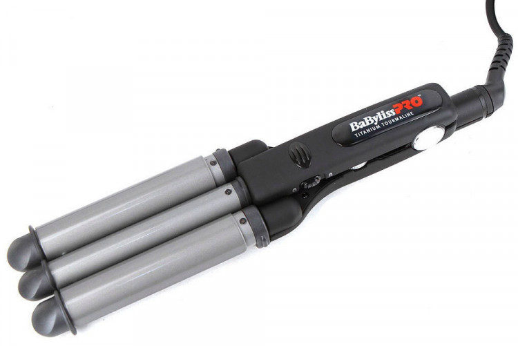 Тройная плойка для волос Babyliss Pro (22, 19, 22 мм)