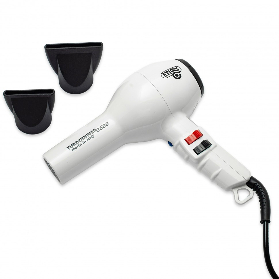 Фен ETI Turbodryer 3500, 2000 ватт, белый