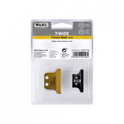 Ножевой блок Wahl 2215-716 Detailer T-wide gold