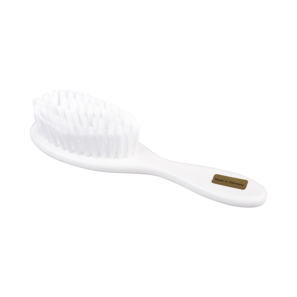 Щетка Keller детская с нейлоновой щетиной, белая