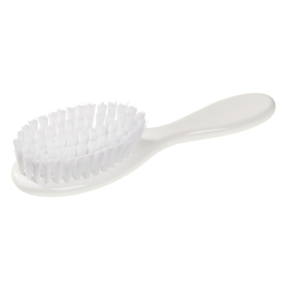 Щетка Keller детская с нейлоновой щетиной, белая