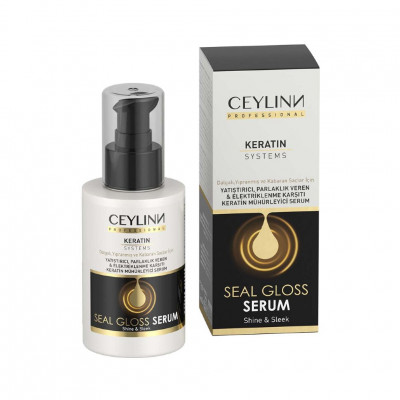 Сыворотка для волос CEYLINN SEAL GLOSS с кератином, 100 мл