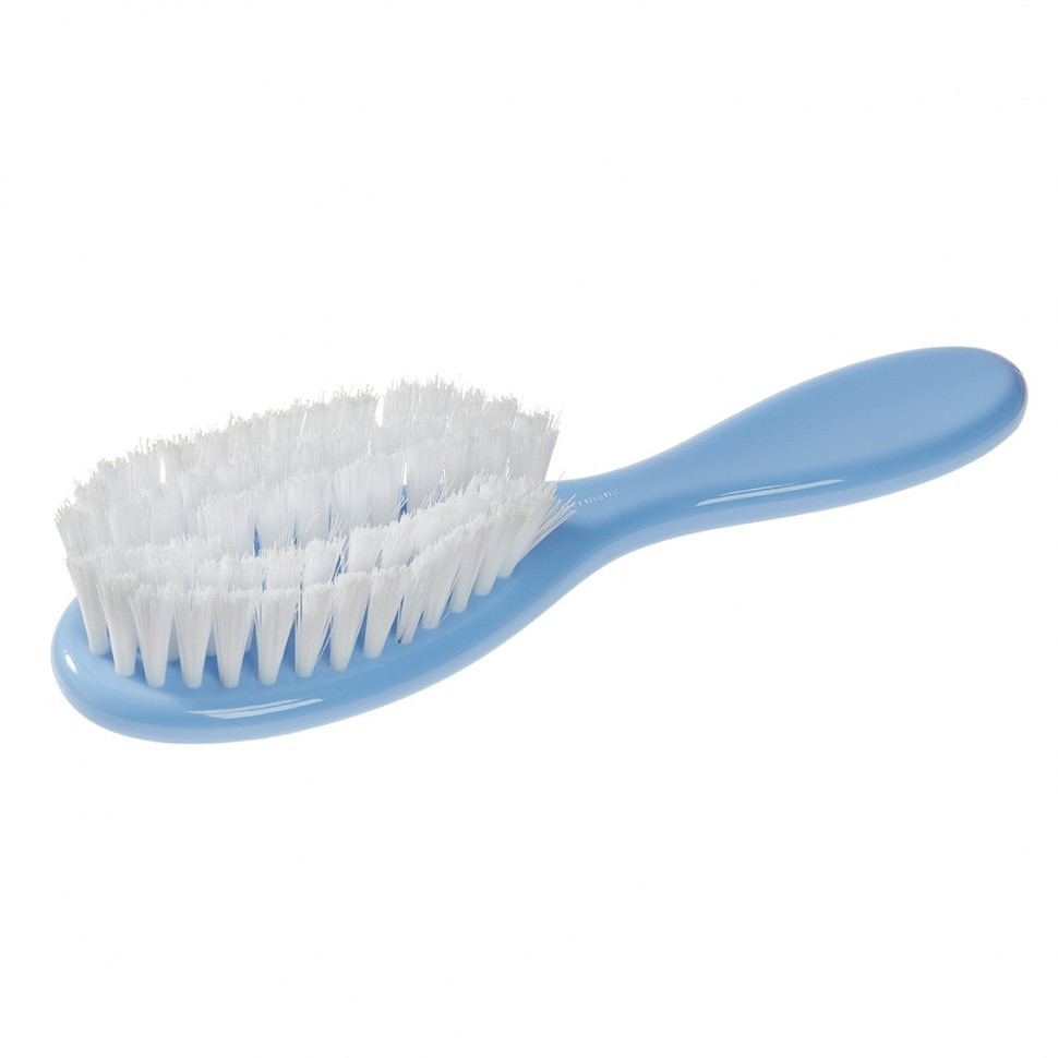 Щетка Keller детская с нейлоновой щетиной, голубая
