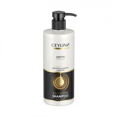 Шампунь для волос CEYLINN SMOOTH с кератином, 500 мл