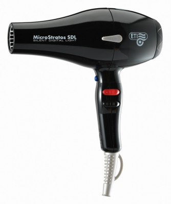 Фен ETI Micro Stratos SDL 2500 ватт, черный