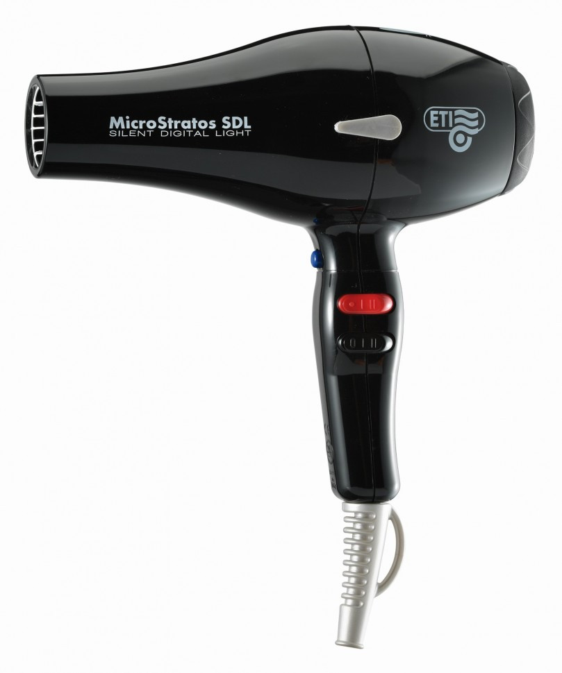 Фен ETI Micro Stratos SDL 2500 ватт, черный