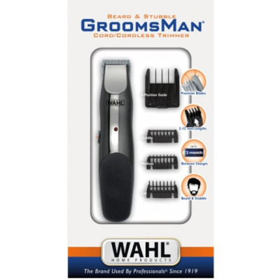 Триммер для бороды Wahl 9918-1416 Groomsman Rechargeable, беспроводной