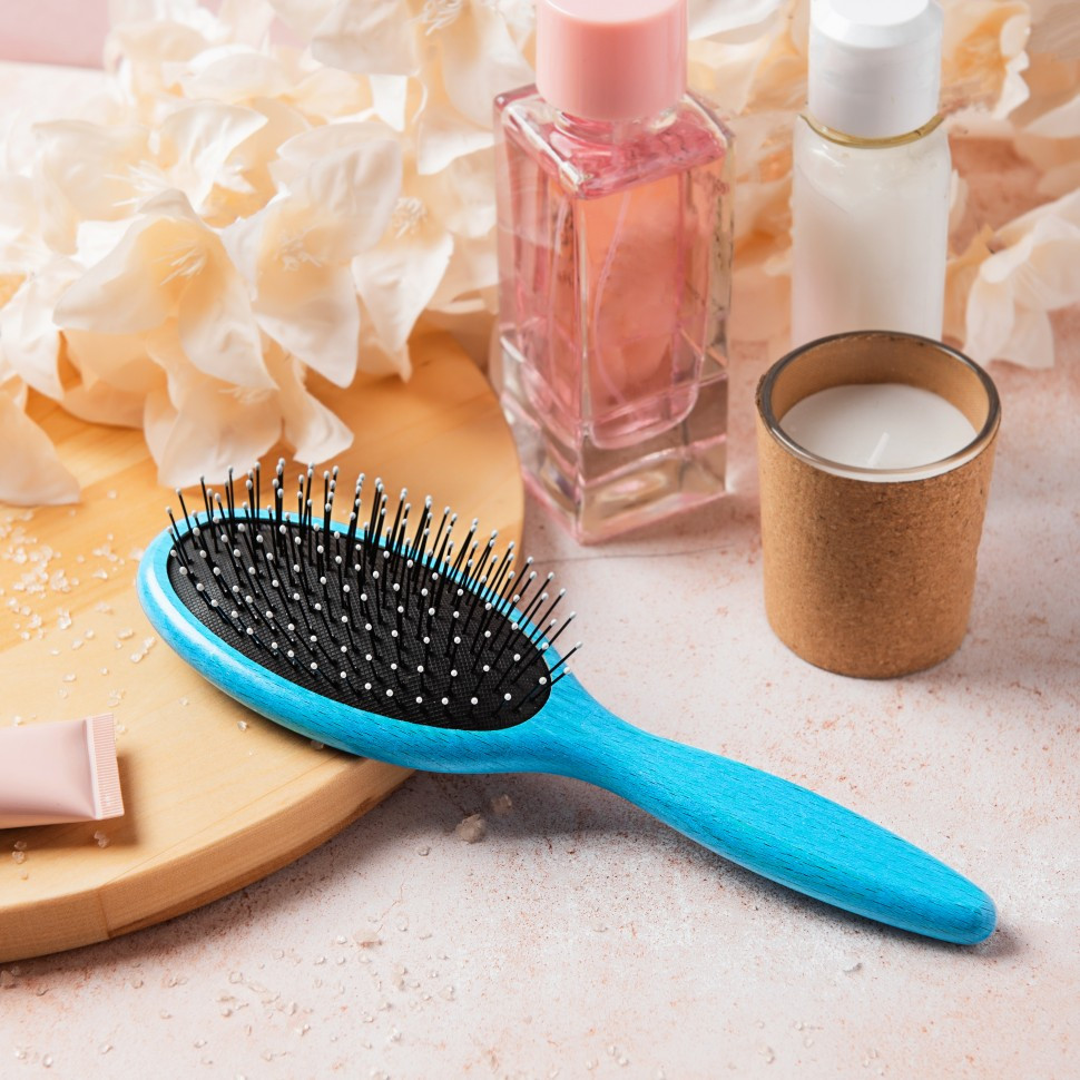 Щетка Keller овальная, нейлоновая щетина с каплей, 215 x 63