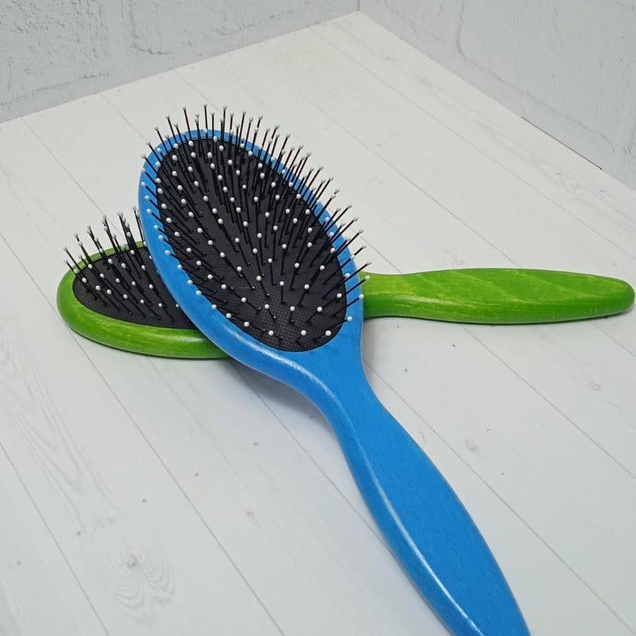 Щетка Keller овальная, нейлоновая щетина с каплей, 215 x 63