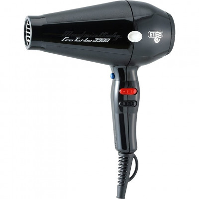 Фен ETI Eco Turbo 3900, 2000 ватт, черный