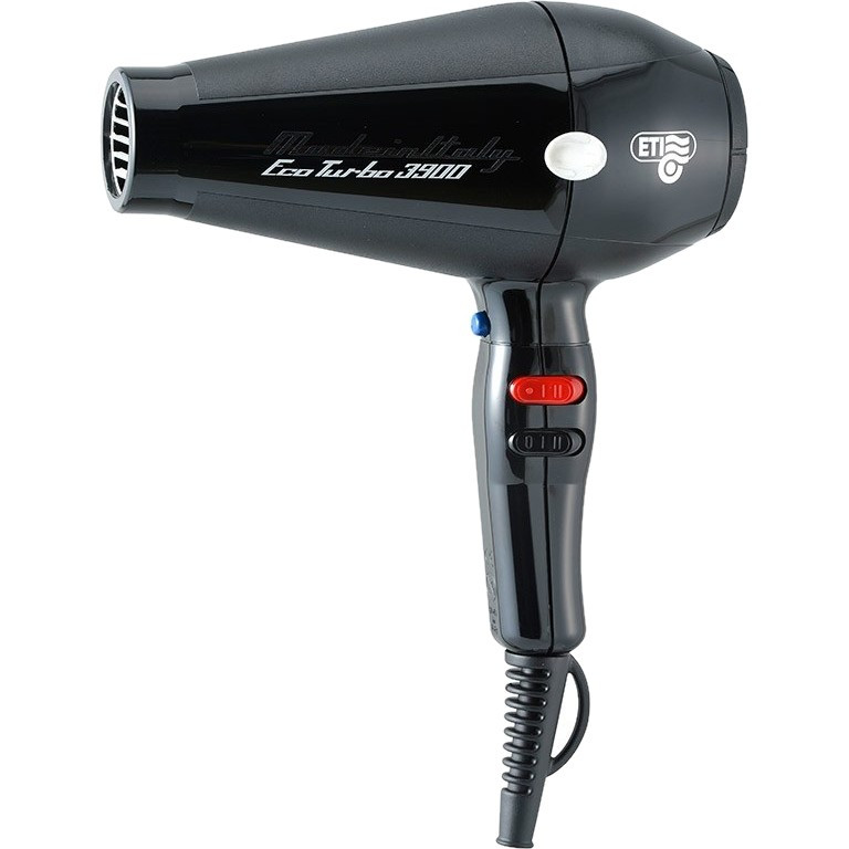 Фен ETI Eco Turbo 3900, 2000 ватт, черный