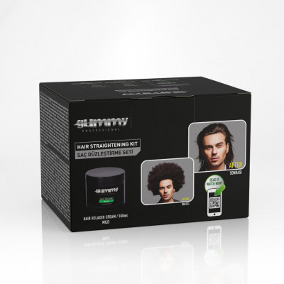 Набор для выпрямления волос GUMMY RELAXER  MILD, 550 мл