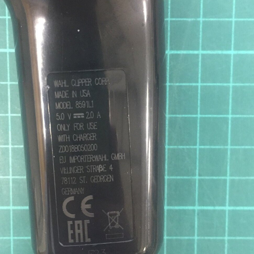 Машинка для стрижки Wahl 8594-016 Legend Cordless с комбинированным питанием