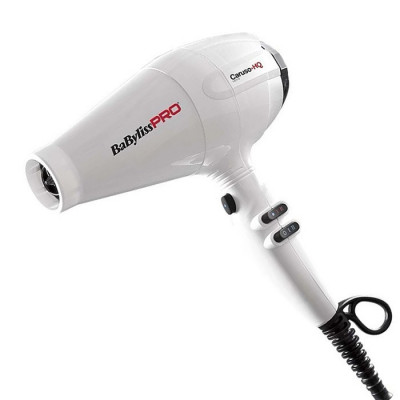 Фен BaByliss Pro CARUSO-HQ Ionic, 2400W, белый