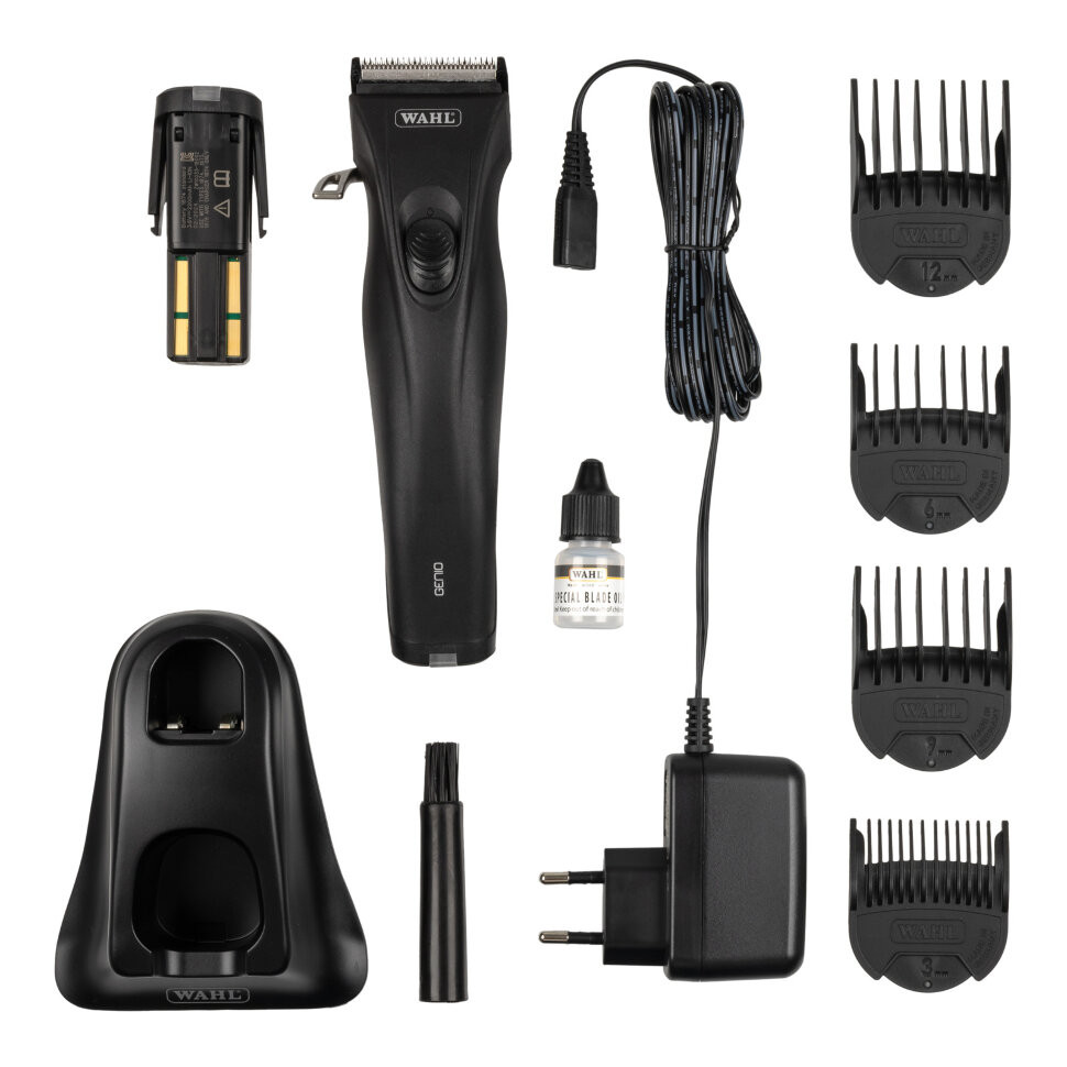 Машинка для стрижки Wahl 1876-0488 Genio аккумуляторная, черный