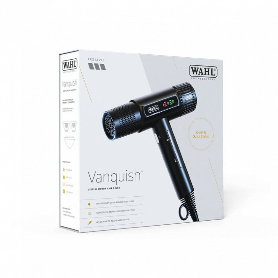 Фен Wahl 4321-0470 Vanquish, черный