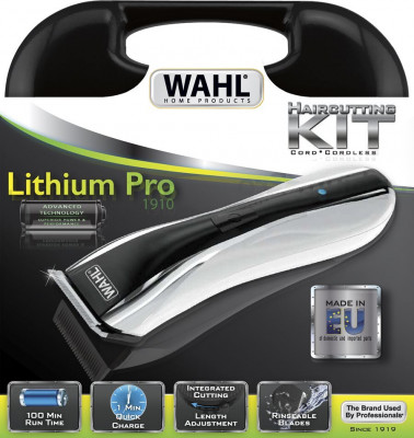 Машинка для стрижки Wahl 1910.0467 Lithium Pro LED