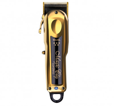 Машинка для стрижки Wahl 8148-716 Magic Clip Cordless 5* золотая