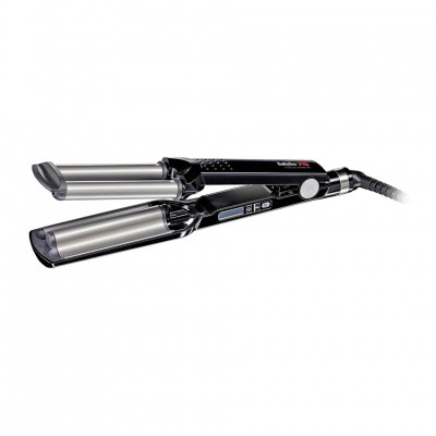 Плойка тройная BaBylissPRO BAB2369TTE с терморегулятором, титан+турмалин, 19 мм