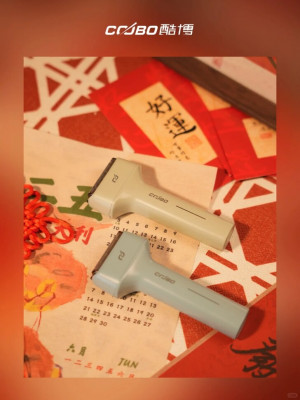 Электробритва Coobo CB-T1 с двойной бритвенной сеткой и лезвием, синяя