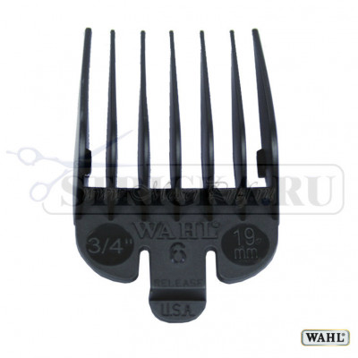 Насадка пластиковая Wahl 19 мм (#6), черная