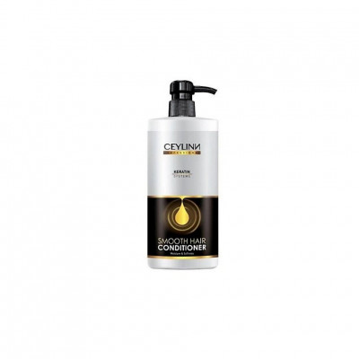 Кондиционер-бальзам для волос CEYLINN  SMOOTH с кератином, 500 мл