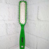 Щетка Keller пластиковая с капельками на зубьях, зеленая