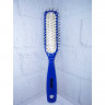 Щетка Keller пластиковая с капельками на зубьях, синяя